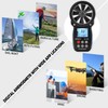 Wind Gauge Digital Anemometer, AIOMEST Hand Wind Meter AI-100 Wind
