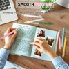Drawdart 12 Pcs Smooth Writing Pens - 1.0mm Black Ink