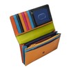Luxury Multicolour Woman’s Leather Matinee Purse - RFID Blocking Women's