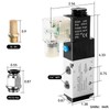 NANLACH 1/4"NPT Solenoid Valve 4V210-08 12V/24V/110V/220V Single Coil Pilot-Operated Electric