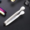 6 Pcs Ice Tongs,Stainless Steel Mini Tong,Durable Serving Tongs,Small Serving