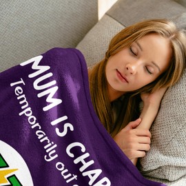 Leebbsin Unique Gifts for Mum, Mum Birthday Gifts- Soft Cute Blanket for Mum- Birthday Gifts for Mum, Mum Gifts, New Mum Gifts, Christmas Mothers Day Presents for Mum Mother Mummy Stepmum, 60"x50"