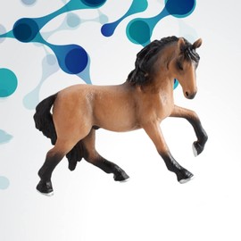 CORHAD Horse Ornament for Room Creative Horse Statue Toy Lifelike Simulation Safe Plastic Material Decor for Boys and Girls