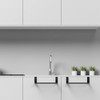 CIOBOAN Door Towel Holder Kitchen Towel Holder No Drilling Kitchen