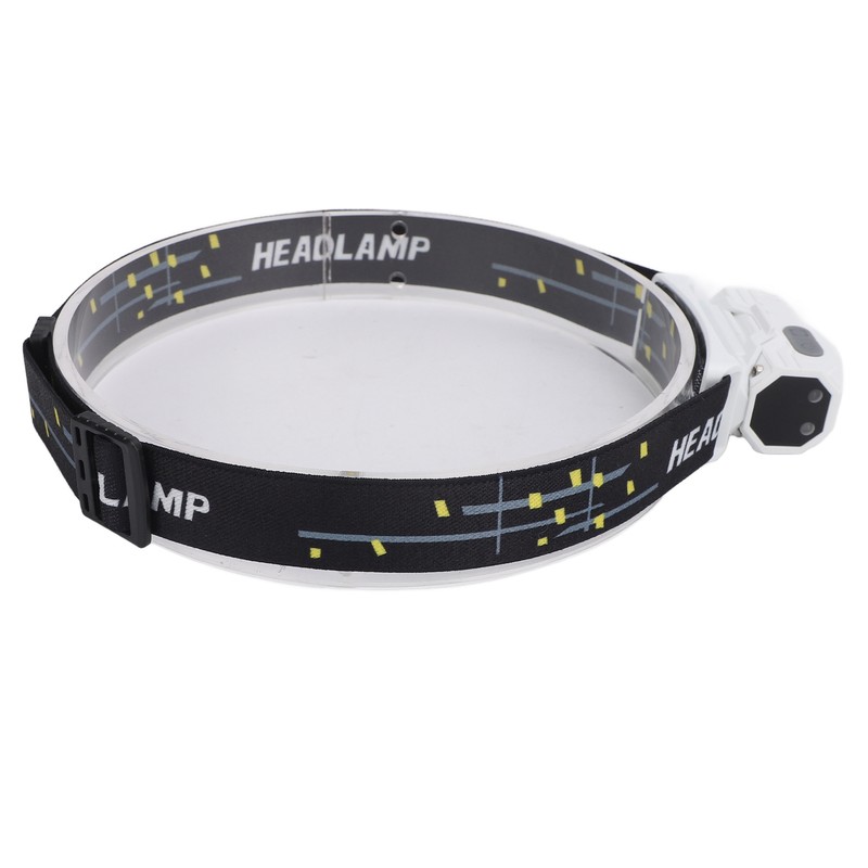 Bright LED Rechargeable Headlight USB Charging Sensing Hiking Head Lamp