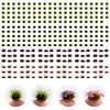 314 Pcs Nylon Miniature Grass Tufts, Mixed Pink & Purple