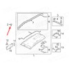 Rexka 25pcs Wheel Opening Molding Retainer Clip KB8A-51-W24A Compatible with