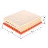 Bosch Automotive S3583 Air Filter Car