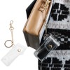caralin Clear Lipstick Case Keychain PVC Material Fashion Keychain Lipstick