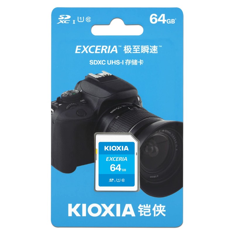 SDXC 64GB KIOXIA EXCERIA Ultra High Speed UHS-I CLASS10 Full