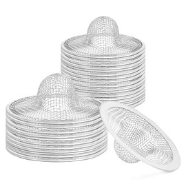 Kingrol 50 Pack Stainless Steel Sink Strainer, 2-3/4 Inch Slop Basket Filter Trap for Kitchen, Bathroom, Balcony, Floor Drain (2-3/4 Inch)