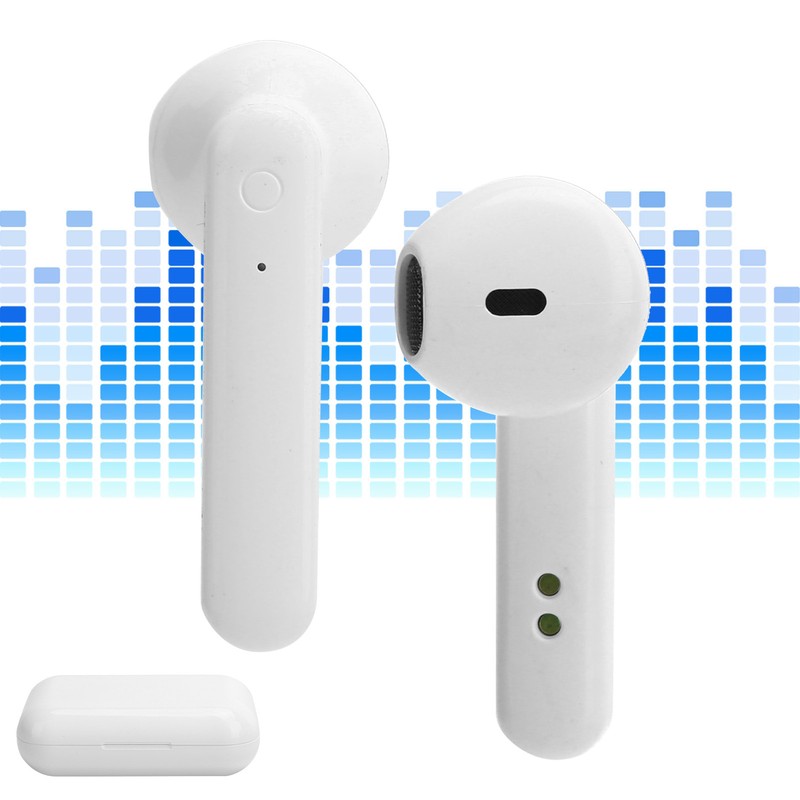 Bluetooth Earphone IPX5 Waterproof Wireless Headset Noise Reduction Half inEar