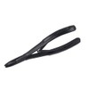 Alicates para Extensiones de Cabello Negro, Pinzas de Acero Inoxidable