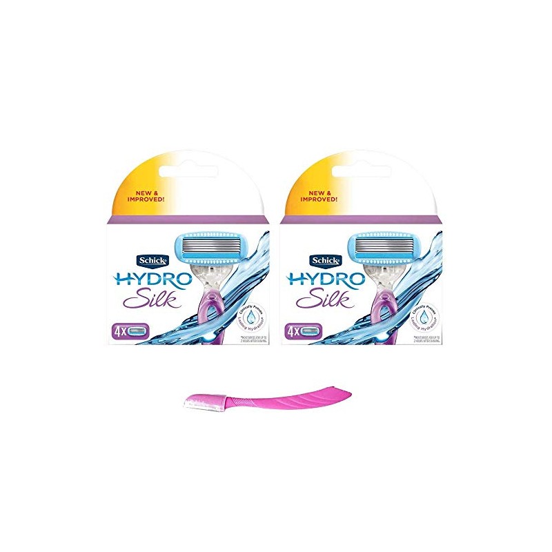 Schick Hydro Silk For Women Refill 5curve Sensing Blades, 8count