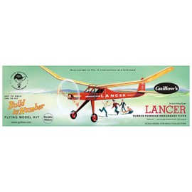 Guillow's Lancer Rubber Powered Endurance Flyer Model Kit