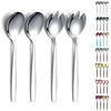 Evanda Salad Server Set, Stainless Steel Salad Serving Set, Salad