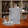LEIFIDE Silver Storage Bags Oversized 24 x 30 Zipper Anti