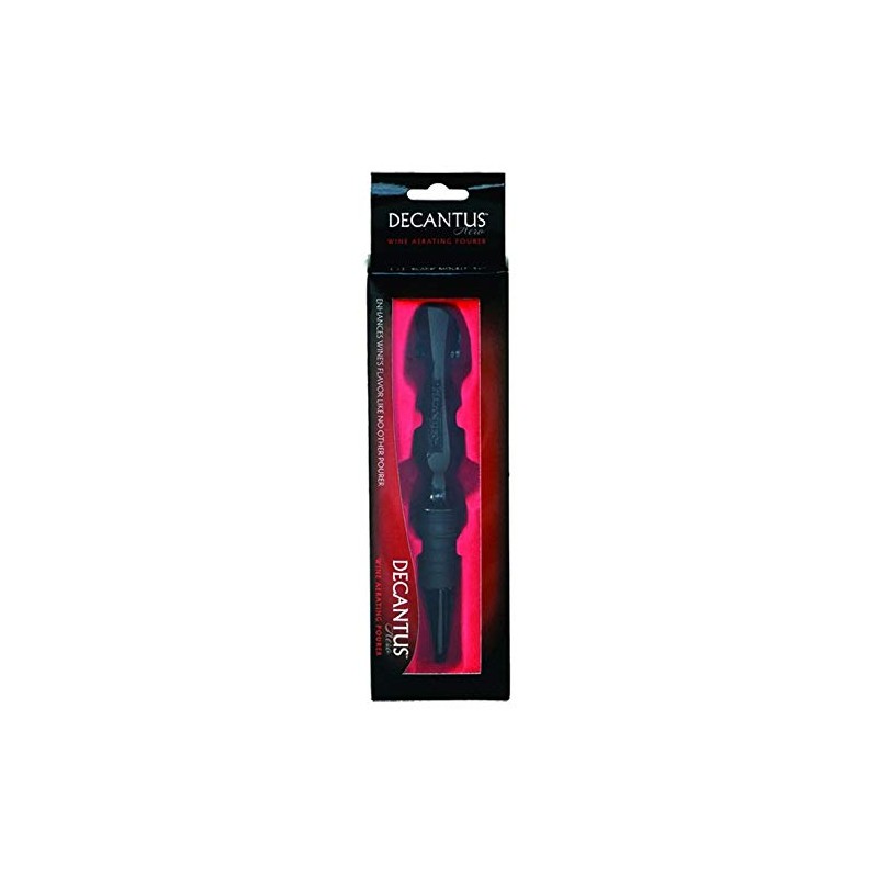 Decantus Aero Wine Aerating Pourer, Black Model