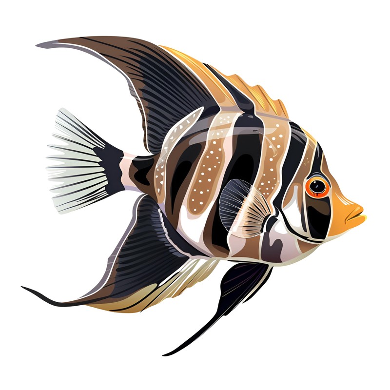 GRAZDesign Fisch Wandtattoo Bad, Wandaufkleber Badezimmer maritim - 43x40cm