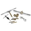 J&R Quality Tools 40-Piece Titanium Coated Tap & Hexagon Die