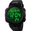 VDSOW Mens Sports Digital Watches - Outdoor Waterproof Sport Watch