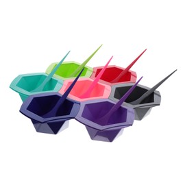 Vaguelly 7 Sets Hair Dye Kit with Color Bowls and Brushes Hair Coloring Tools for Home Use and Occasions