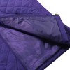 Bienzoe Women Quilted Casual Vest: Lightweight Sleeveless Jacket Purple L