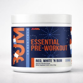 Cbum Essential Raw Nutrition 30 Servicios Red White N Bum