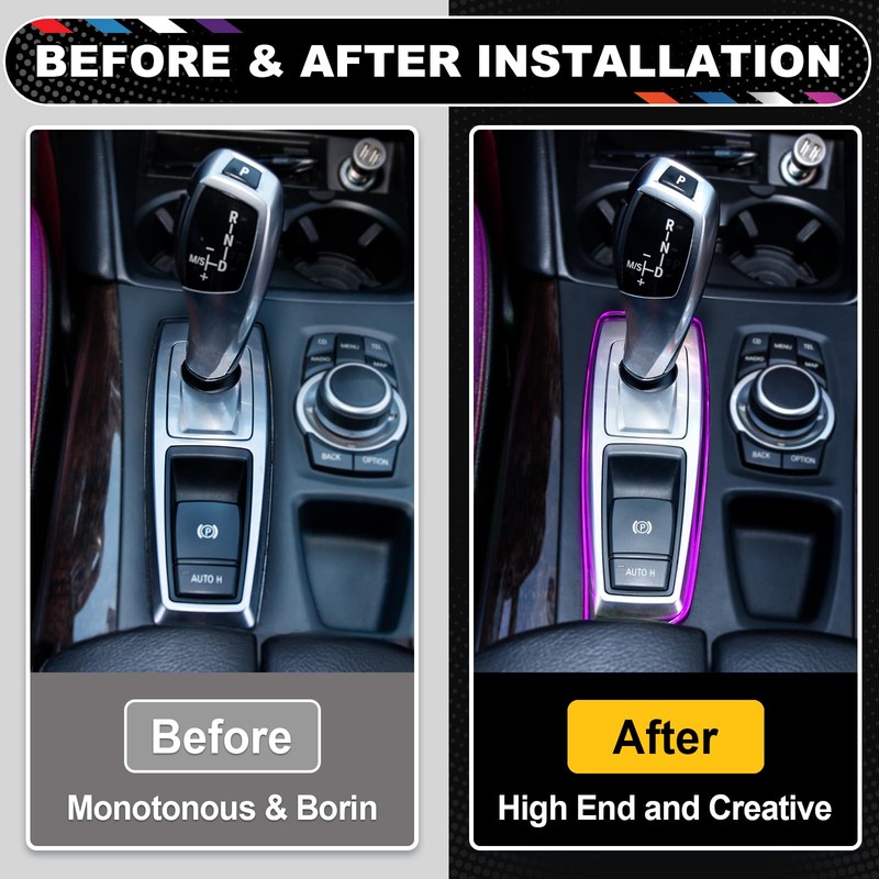 Spurtar Purple Car Accessories Interior Aesthetic for Women Men Car