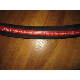 MPI  Marine fuel fill hose 1-1/2" ID MPI 350 series Wire reinforced   by the  Foot