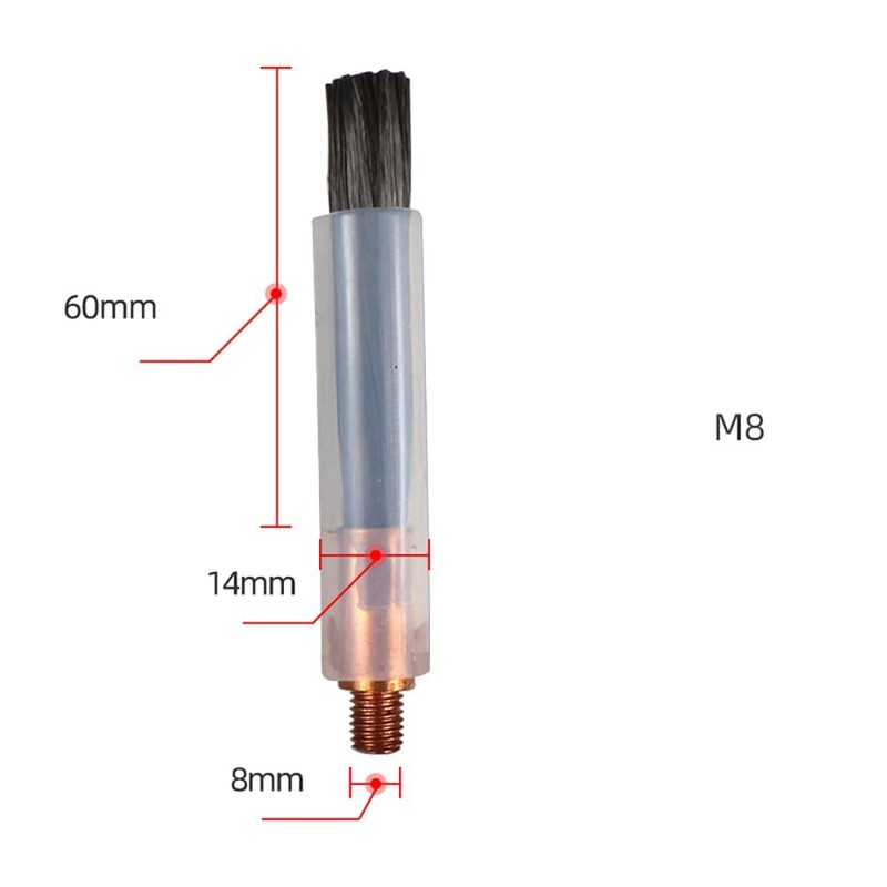 Welding Bead Processor Brush Head for TIG Mig Cleaning Weld