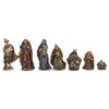 Kurt Adler 3.5-Inch Resin Nativity, 7-Piece Set, Multicolor (N1028)