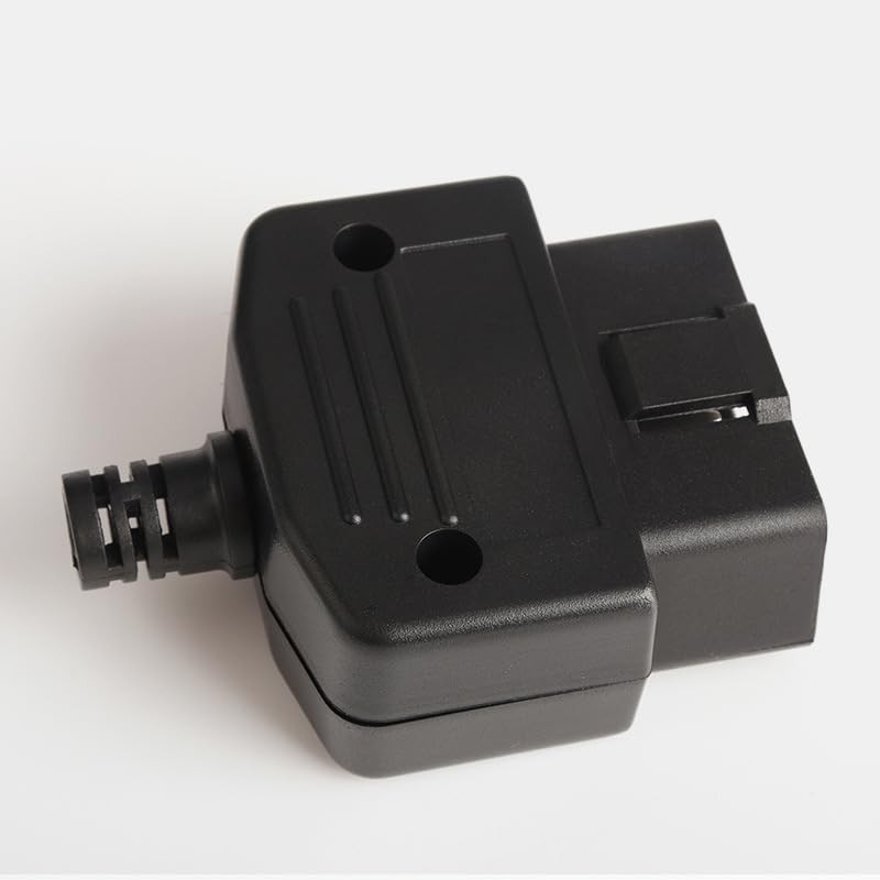 2Pcs 16 Pin OBD2 Male Connector Plug with Screws, Automobile