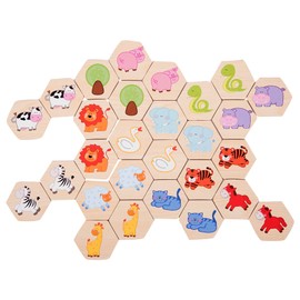 TickiT 76132 Animal Memory Game Set, 28 Pieces