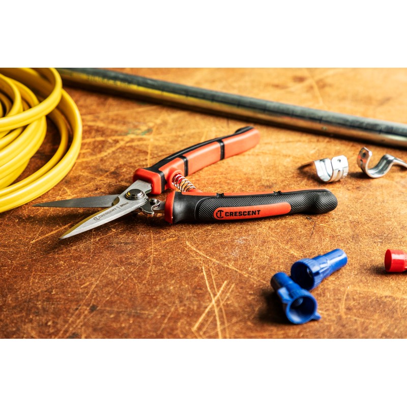 Crescent Wiss 8-1/2" EZ Utility Snip - Easy Snips for