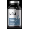 Horbäach MSM Supplement | 3000mg | 300 Coated Caplets |