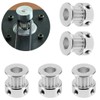 SeonFook 5pcs GT2 Timing Belt Pulley Aluminum Timing Pulley Suitable