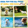 Hungdao 40 Pcs Squeaky Dog Toys for Small Dogs Latex