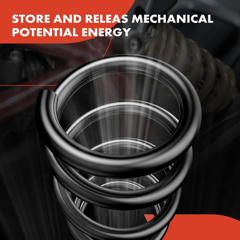 A-Premium 2Pcs Front Suspension Coil Spring Set Compatible with Jeep