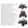 12V 14 LEDs Front Head Light Lamp 3 Wire Buckle