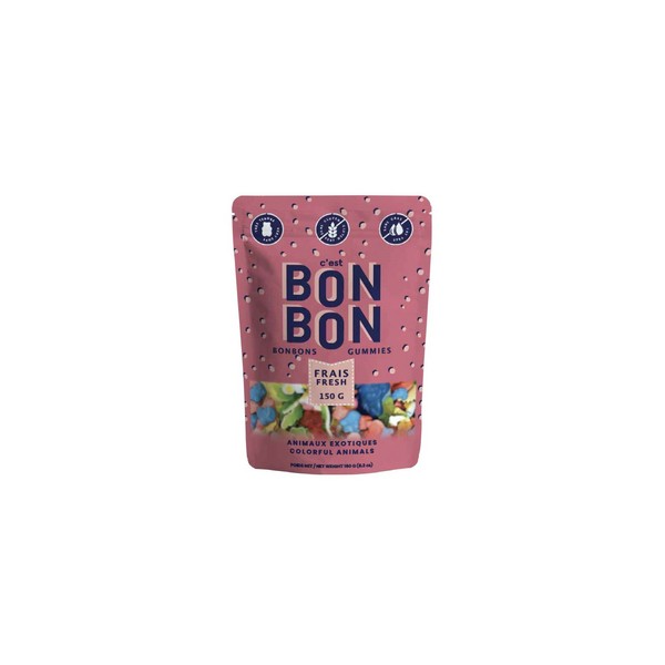 c'est BONBON Colorful Animals 150 g