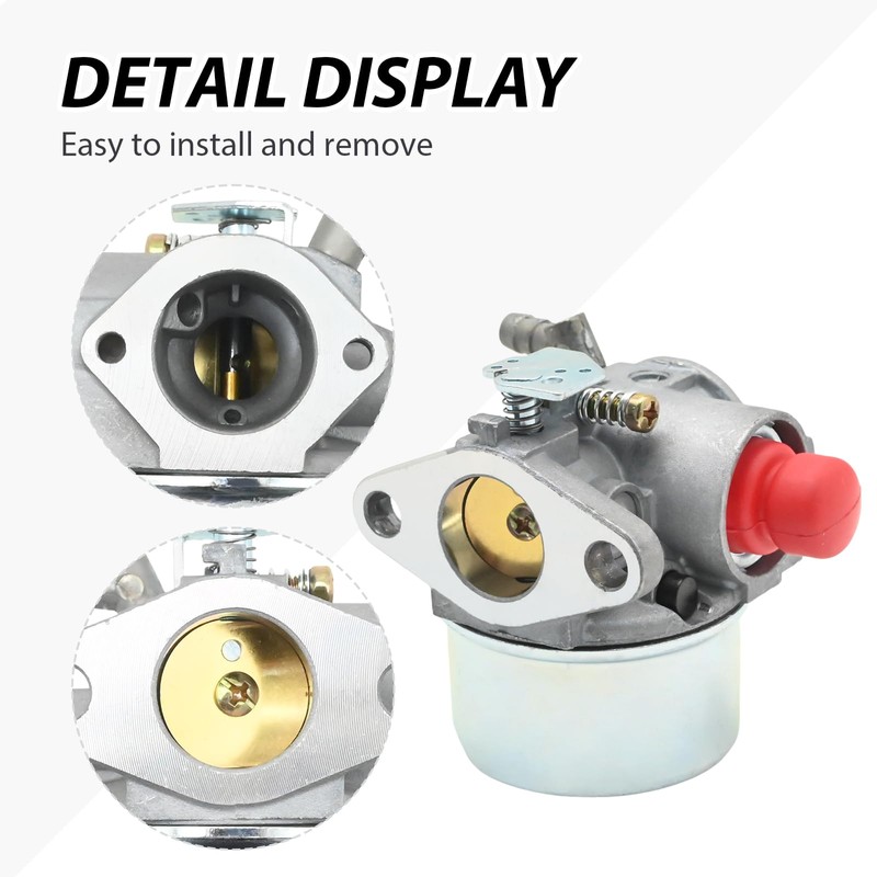 JUUDDENPARTS 640025 Carburetor Kit, Replacement for Tecumseh OH195EA OHH45 OHH50