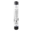 BNYZWOT Inline Clear Acrylic Water Flowmeter 1PT Dia Threads G-25