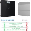 T Electronics Digital Scale for Body Weight up to 440lbs