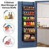Clothink 8 Tier Over The Door Pantry Orangizer 2 IN