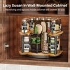 Lazy Susan Organizer Spice Rack - Spice Organization for Cabinet