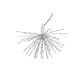 Vickerman 160Lt x 24" White Starburst Green 5mm LED Lights.