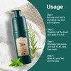 Yocisku Tea Tree Hair Dye Shampoo 3 in 1, Gray