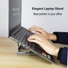 GQLHYD Laptop Stand, Portable Ergonomic Aluminum, 3 Folding Modes, Height