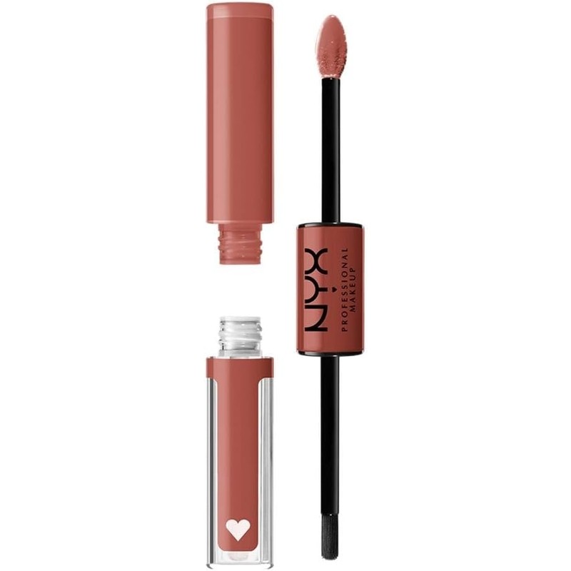 NYX Professional Makeup, Shine Loud, Labial Líquido Larga Duración, Daring